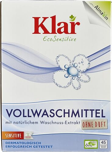Klar Organic detergent powder (6 x 2.48 kg)