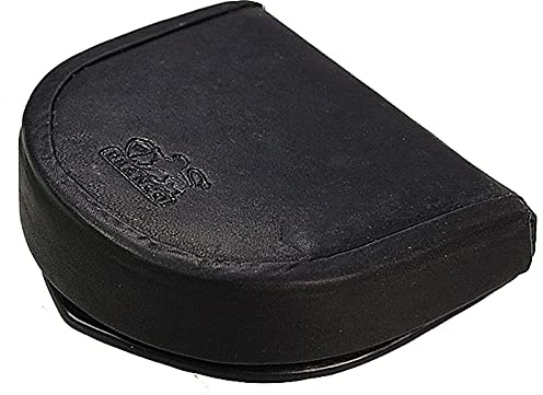 Luxus Herren Geldbörse Leder Schütter Portemonnaie Geldbeutel Münzbörse (Schwarz)