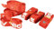 VICTOR Unisex – Erwachsene Court-Lines, rot, Geeignet für Airbadminton