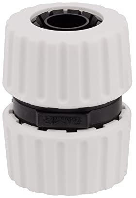 MIVOS Connettore per tubo flessibile da 1/2 pollici per il collegamento di tubi dell'acqua - Realizzato in 90% plastica riciclata - Giunto per tubo 1/2 (13 mm) - Riparazione tubo dell'acqua