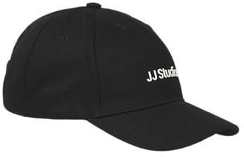 JACK & JONES Casquette de Baseball pour Homme, Noir, Taille Unique