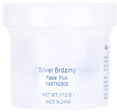 Tissting Flux de Poudre de Brasage, 113g Pâte à Souder à Base de Cuivre Compact de Soudure de Poudre de Flux de Brasage d'or Argent Flux Soudure pour Bijoux Flux Soudure (Copper Flux Power)