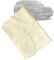 Souruud Gamuza de Piel Natural para Coche 30x40 cm, Paño de Secado Súper Absorbente, Trapo de Cuero sin Pelusa, Bayeta de Limpieza para Automóvil, Moto, Espejos y Ventanas