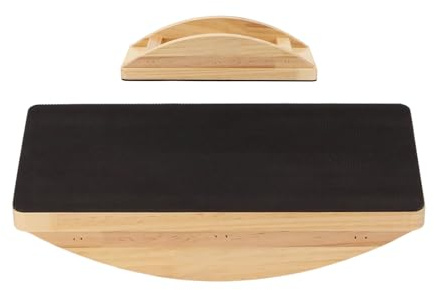 Gihioue Gleichgewichtsbrett Für Erwachsene | Rutschfestes Trainingsgerät,Fuß Balance Board Trainingsgerät | Für Zuhause, Büro, Fitnessstudio, Training, Workout, Männer, Frauen, Anfänger, Pilates,