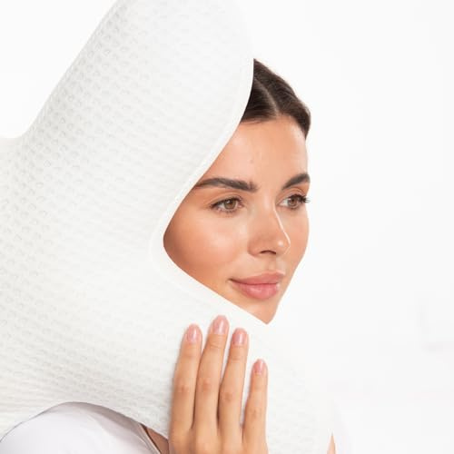 Lelekka My X Pillow Schönheits Kopfkissen gegen Schlaffalten Anti-Falten - Anti-Aging-Kissen für Bauchschläfer und Seitenschläfer inkl. 2 Bezüge