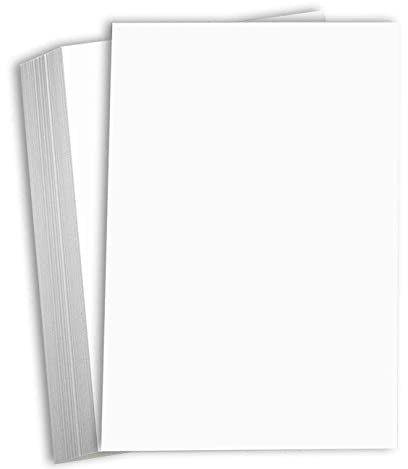 Hamilco White Cardstock Paper 11x17 65 lb Cover Card Stock 25 Pack
