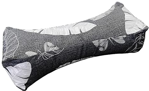 Cuscino di grano saraceno biologico, cuscino di grano saraceno e cuscini cervicali per dormire Pacchetto di stoffa ruvida organica W scafi di grano saraceno biologico （18x6x4inch） (Colore : B)