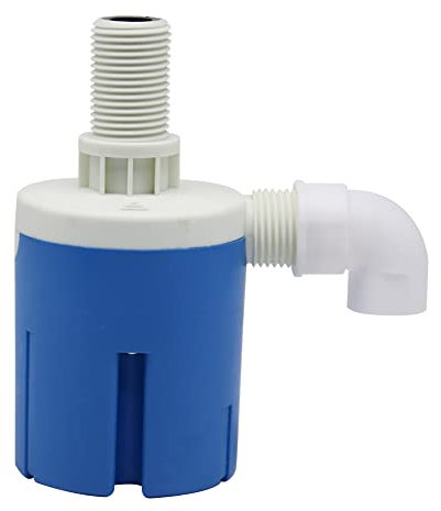 1/2'' Automatic Float Valve Water Level Control for Livestock Drinking Water Tank Toilet Swimming Pool Aquarium Automatic Irrigation (Top Inlet)