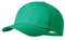 BLUECHOLON Gorra de niño de 5 Paneles Fabricada en Resistente poliéster RPET, de Suave Acabado y Cierre Ajustable. con Orificios de ventilación Bordados (Verde)
