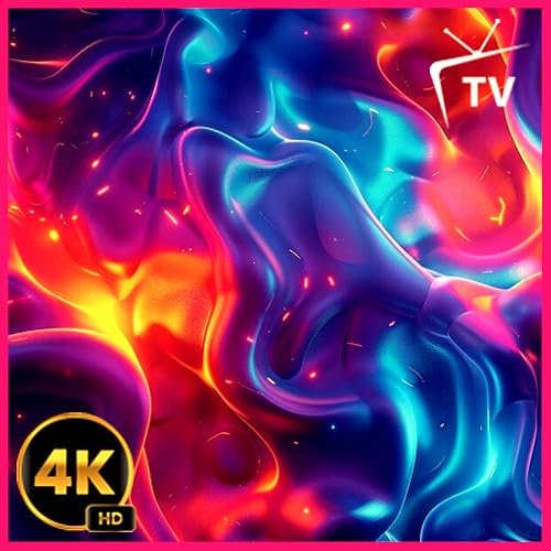Écran de veille de lampe à lave 4K Relax.