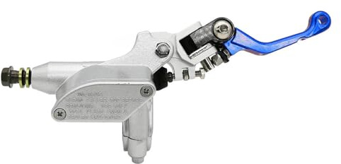 Bakre bromsskiva Passar Till Kayo K6 T6 T4 Bromshandtag 7/8 Tum 22 Mm Motorcykel Frambromspump Spakslang Skivbromsskiva(Blue)