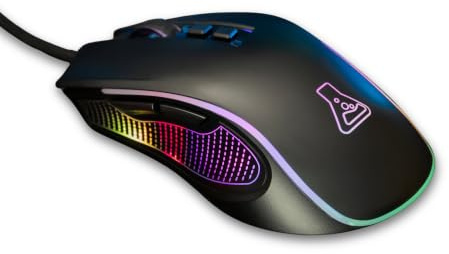 The G-Lab Kult Thorium - Ratón Gaming con Cable 12800 dpi RGB Macro