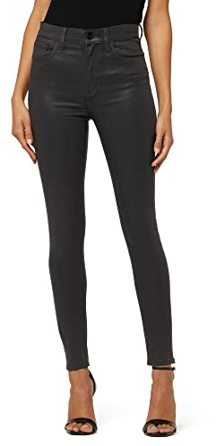 Joe's Jeans Women's The Charlie Ankle Coated, Black, 27