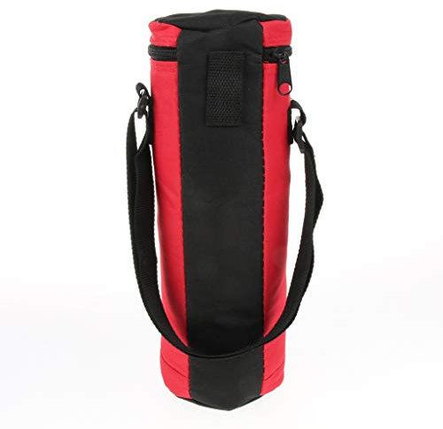 1 x 2 l wasserdichte isolierte Kühltasche Oxford Tragetasche für Wasserflasche Trinkflasche (rot)