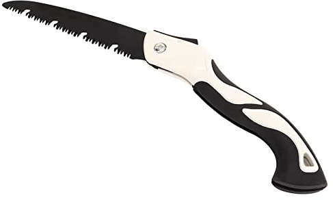 Folding Saw, Portable Pruning Saw Foldable Hand Saw with SK5 Steel Blade, Ergonomic Handle, Camping Saw for Backpacking Hunting Gardening (210mm/8.3in)
