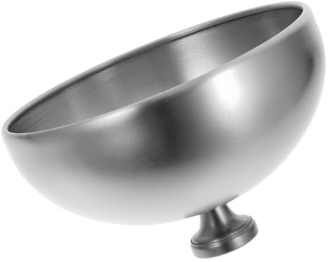 IMIKEYA Cúpula De Acero Inoxidable para Steak Cubierta De Comida Redonda Accesorio De Restaurante para Mantener El Calor y Derretir Queso