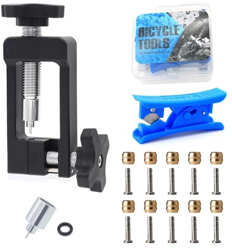 Strumento di inserimento per ago per bicicletta con freno a disco, inserto per tubo idraulico per bicicletta con inserto per tubo idraulico per bicicletta da corsa