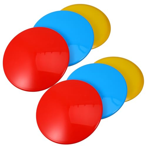 TOBBOMEY Set de 6 Disques Disques de Disc Golf pour Débutants Driver Putter d'Approche Équipement d'Entraînement Extérieur pour Golf