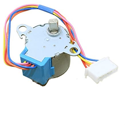 Styire Variable Aire Motor de Giro de Aire Acondicionado, MP24GA5 Motor Paso a Paso, mota sincrónica de Viento Que barría de Hoja oscilante de 12 V, Motor de Viento Barrido Sincrónico Volteador