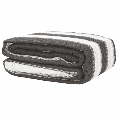 vidaXL Zeltteppich Vorzeltteppich Campingteppich Vorzeltboden Zeltboden Camping Teppich Wohnwagen Terrasse Outdoor 250x300cm Anthrazit Weiß