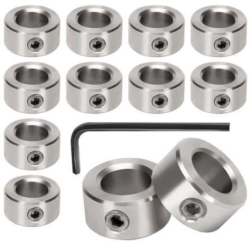 12pcs Jauge de Profondeur pour Forets 4mm Foret Profondeur Butée T4 Anneau Positionneur pour un Assemblage Précis à l'aide de Chevilles Imprimantes 3D CNC(4mm)