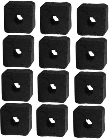 CIMAXIC Carbón Vegetal para Barbacoa 500g Carbón Vegetal De Bambú para Calefacción Sin Humo para Parrilla Adecuado para Camping y Fogatas para Cocina y Asados