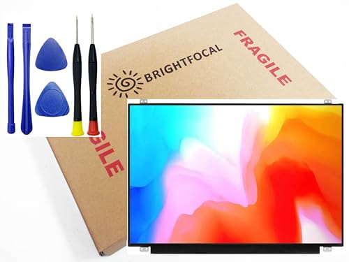 BRIGHTFOCAL New Screen Replacement for Acer Nitro AN515-53 Grade A+ 15.6 FHD Full-HD IPS 1920 x 1080 1080p Slim Matte LED LCD Display with Tool