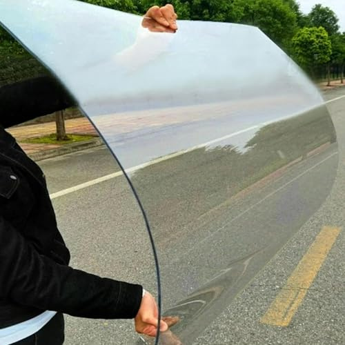 Poxvythb Lámina para Techos de Policarbonato, Placas de Policarbonato Transparente,Hoja Acrílico,Resistente UV Paneles para Tejado,for Invernaderos Jardines Garaje Marquesinas Exterior
