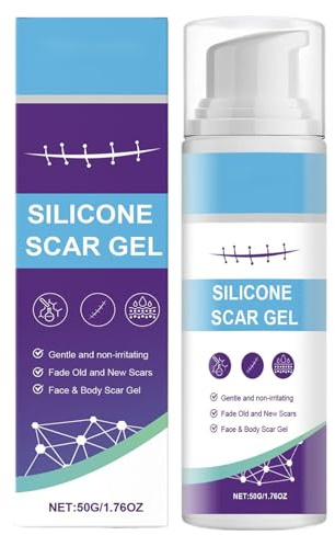 Pommade anti-cicatrices - 50 g - Gel de soin pour la peau - Crème apaisante pour le soin quotidien - Pour la récupération après l'entraînement - Pour la maison et les déplacements, après le rasage et