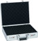 Greenlands Pistolenkoffer Waffenkoffer Alu 40x31x13 cm Alu Optik Silber
