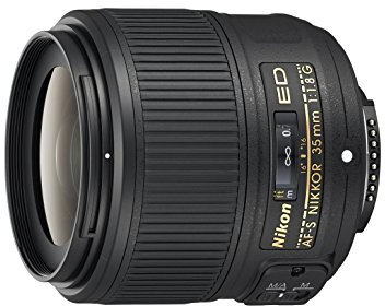 Nikon AF-S NIKKOR 35mm f/1.8G ed Obiettivo, Nero [Nital Card: 4 Anni di Garanzia]