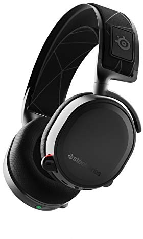 SteelSeries Arctis 7 - Lossless Wireless Gaming Headset with DTS Headphone: X v2.0 Surround - for PC and PlayStation 4 - Black