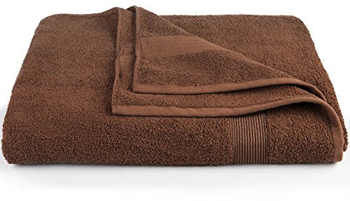 CelinaTex Bari Saunatuch XXL 90 x 220 cm Schoko braun Baumwolle Frottee Handtuch Badetuch Saunahandtuch