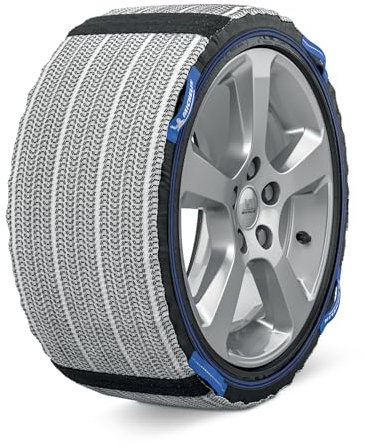 MICHELIN 008410 Calze da neve, Catene da neve in Tessuto, SOS GRIP EVO 5