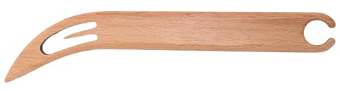 Navette de Tissage en Bois, Lisse, Outil de Tissage Polyvalent avec durabilité, pour Créer des Motifs Complexes, de la Broderie, des Débutants et des Tisserands (Modèle