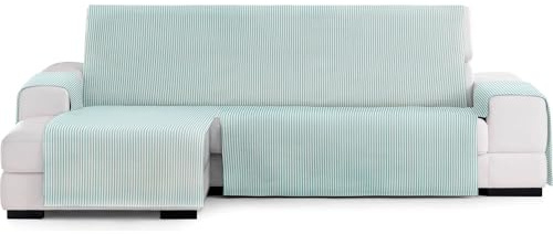 ECOMMERC3 | Copridivano con chaise longue, con elastici per chaise longue sinistra/destra, con chaise longue, regolabile e versatile, per divani ChaiseLongue, protezione totale