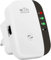 CRST WLAN Verstärker Internet Verstärker 300Mbit/s bis zu 3650 sq.ft, WLAN Repeater mit Repeater/AP Modus, Kompatibel Allen WLAN Geräten, Weiß-MGT3