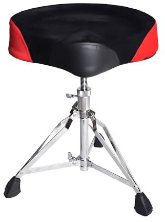 Guoyoocc Sadel trumstol, justerbar trumstol, justerbar trumstol, höjd justerbara trummande pallar 45 ~ 68 cm, trumtron, universell för vuxna och barn, 7 färgalternativ