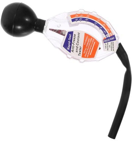 Mikikit Probador de Refrigerante para Coche de Alta Precisión, Tipo Dial