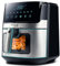 Friggitrice ad Aria Master Fryer 5L | Air Fryer 1500W + 5 Programmi + Controllo Touch + Temperatura Regolabile | Cestello in Ceramica senza PFAS + 35% di Capacità in Più + Timer Integrato (6.5L)