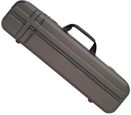 harayaa Angelruten Aufbewahrungstasche, Hartschalen Tragetasche, Große Angelwerkzeug Aufbewahrungstasche, Tragbarer Angelruten Koffer, 80cm