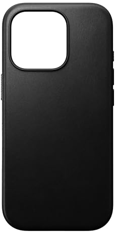 NOMAD - Modern Leather Case - iPhone 16 Pro | Black Leather