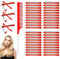 48 Pieces Perm Rods For Short Hair Perm Rods Hair Curling Rollers, Perm Rollers Short Cold Wave Rods, Non-Slip Perming Kit With Comb, Hair Rollers For Women Men Long Short Hair Styling Tool