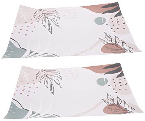 Tofficu Cover Per Laptop Adesiva Multifunzionale 15 Pollici, Protezione Decalcomanie Artistiche Motivo a Foglie, Resistente Al Colore e Riutilizzabile Per Computer Portatili