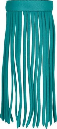 York Fliegenfransen Malaga Fliegenschutz Fliegenstirnband (Pony, Türkis)