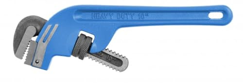 Högert Technik - Rohrschlüssel Stillson-Rohrzange, gebogen 300 mm, 12 - Wasserpumpenzange für Profi und Heimwerker, Reparatur von Abwasser- oder Heizungsrohre