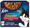 PURINA FELIX Sensations Saucen Geschmacksvielfalt vom Land Katzennassfutter 24x85g Portionsbeutel