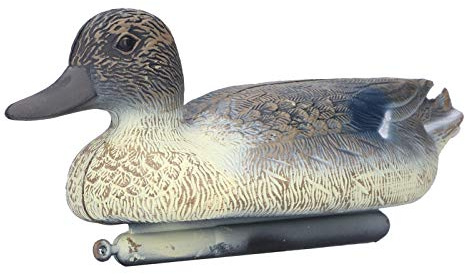 Canard en Plastique Simulation 34.5cm Décoration de Jardin Leurre de Chasse | Matériau plastique imperméable et résistant canard femelle réaliste pour bassin et fontaine flottant pour mare et piscine