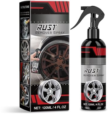 Powerful Rust Remover for Metal, Heavy-Duty Metal Rust Remover Spray for Car, Rust Remover for Steel & Iron, Converter Sprays, Car Maintenance Cleaning Rust Dissolver Agent (1PC)