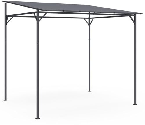 IDMarket - Angebaute Pergola - Gartentonne 2.3 x 2.4 M